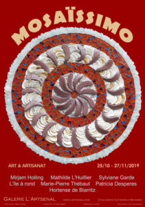 affiche de l'exposition Mosaïssimo